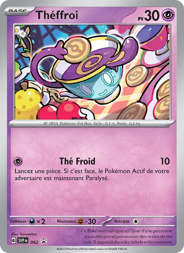 Théffroi 062/225 - SVP Black Star Promos - Holo - Pokémon JCC