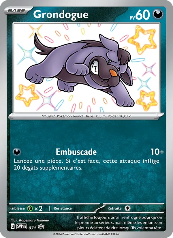 Grondogue 071/225 - SVP Black Star Promos - Holo - Pokémon JCC