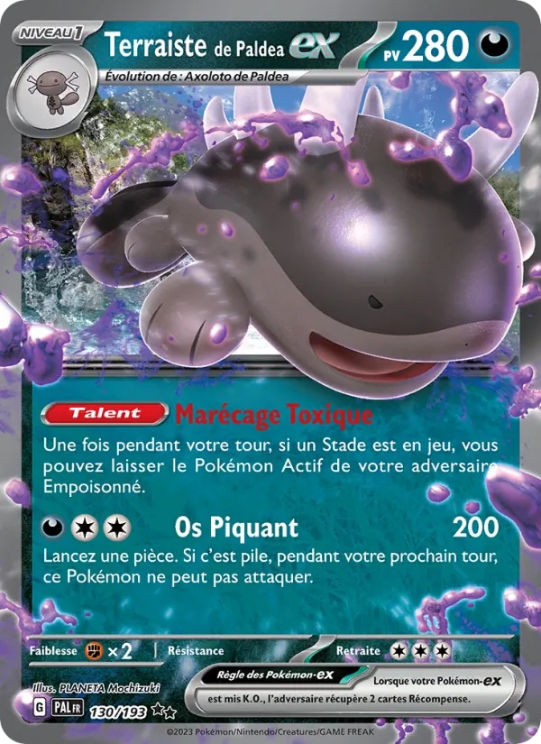 Terraiste de Paldea-ex 130/193 - Évolutions à Paldea - Holo - Pokémon JCC