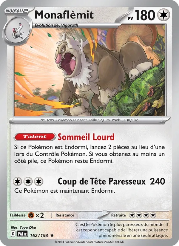 Monaflèmit 162/193 - Évolutions à Paldea - Holo - Pokémon JCC