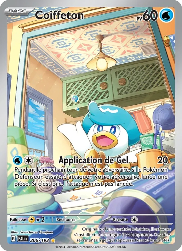 Coiffeton 206/193 - Évolutions à Paldea - Holo - Pokémon JCC