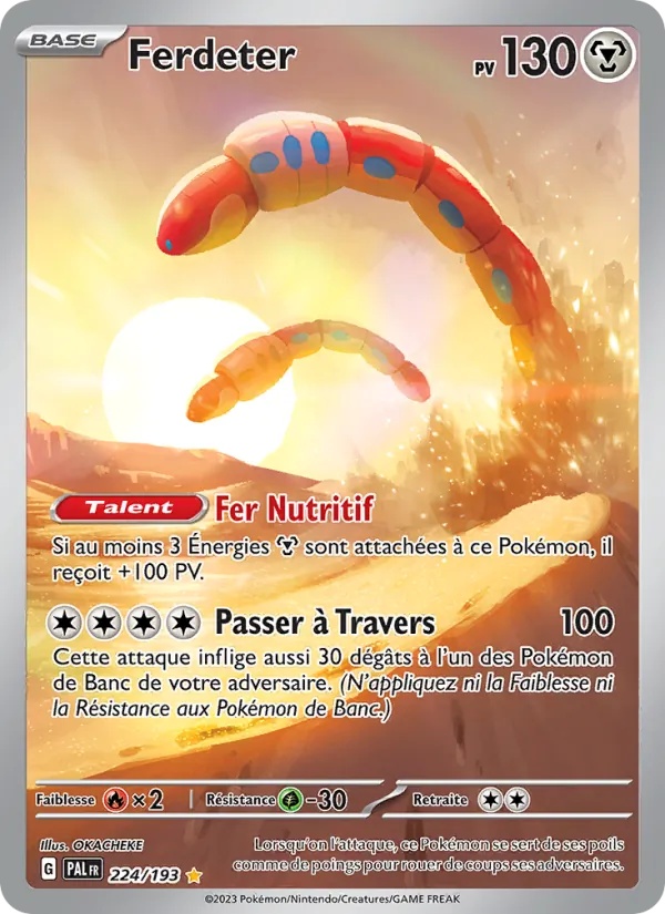 Ferdeter 224/193 - Évolutions à Paldea - Holo - Pokémon JCC