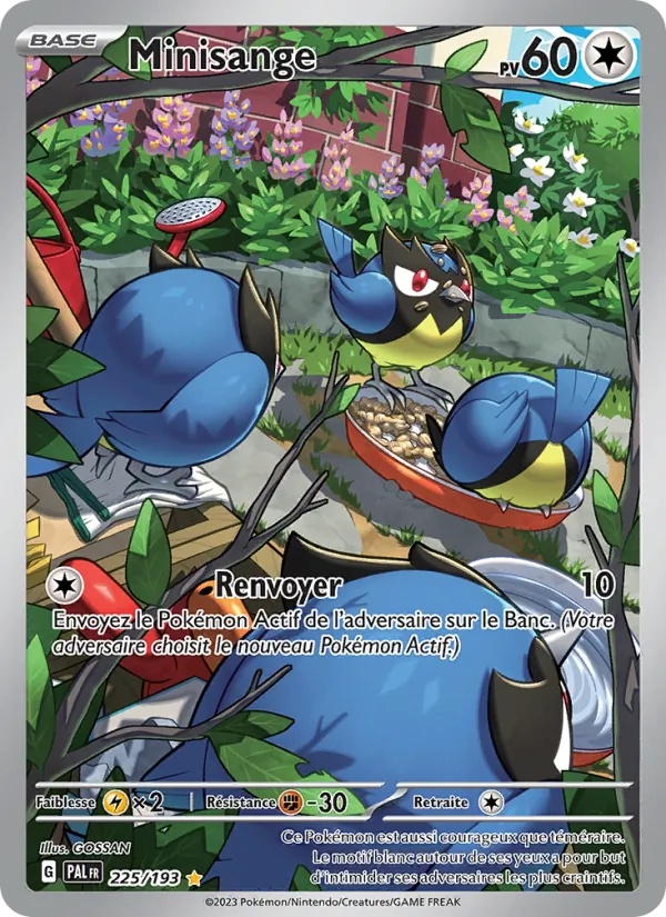 Minisange 225/193 - Évolutions à Paldea - Holo - Pokémon JCC