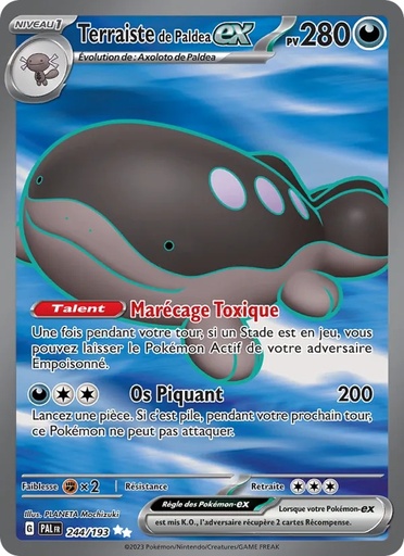 Terraiste de Paldea-ex 244/193 Holo