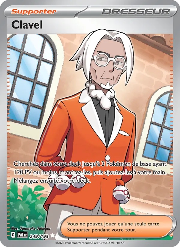 Clavel 249/193 - Évolutions à Paldea - Holo - Pokémon JCC