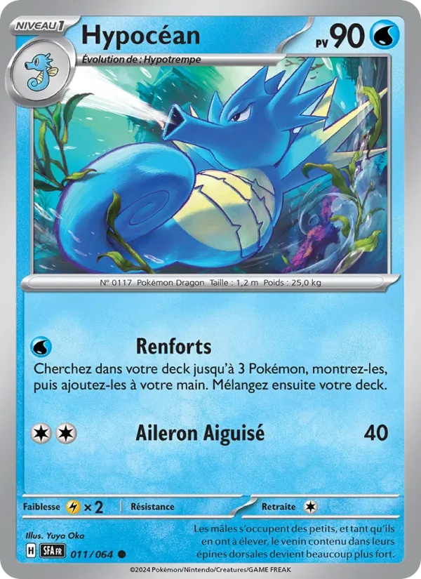 Hypocéan 011/64 - Fable Nébuleuse - Holo - Pokémon JCC