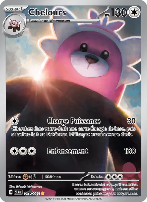 Chelours 079/64 - Fable Nébuleuse - Holo - Pokémon JCC