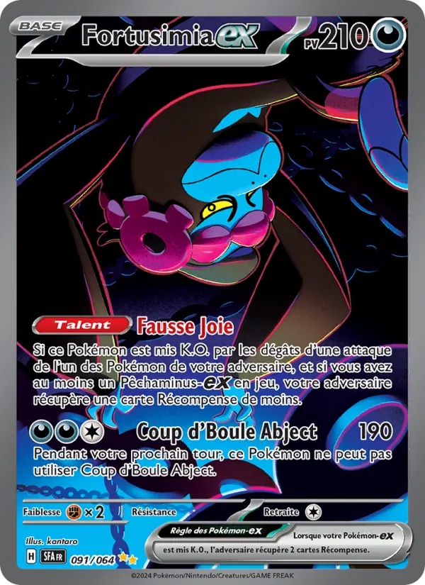 Fortusimia-ex 091/64 - Fable Nébuleuse - Holo - Pokémon JCC