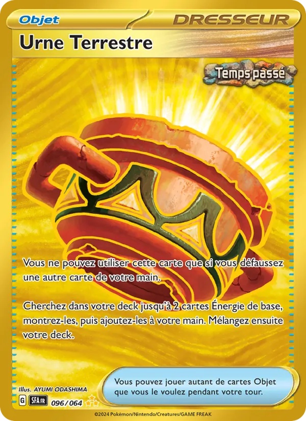 Urne Terrestre 096/64 - Fable Nébuleuse - Holo - Pokémon JCC