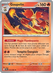 Goupelin 013/86 - Chaos Ascendant - Holo Logo de la série - Pokémon JCC