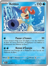Keldeo 019/86 - Chaos Ascendant - Holo Logo de la série - Pokémon JCC