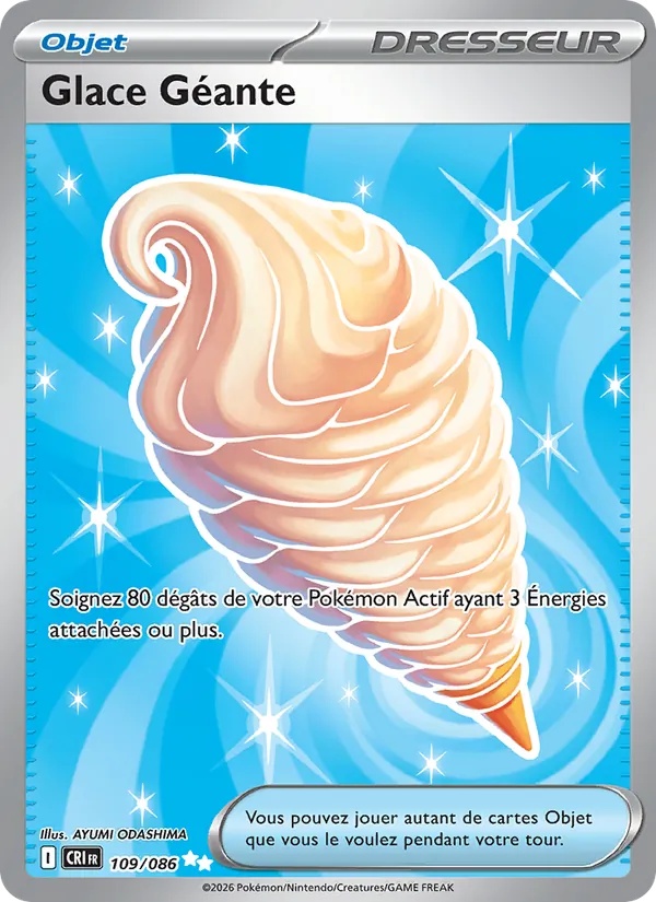 Glace Géante 109/86 - Chaos Ascendant - Holo - Pokémon JCC