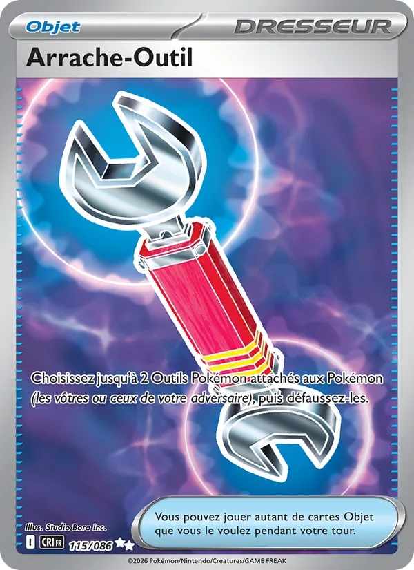 Arrache-Outil 115/86 - Chaos Ascendant - Holo - Pokémon JCC