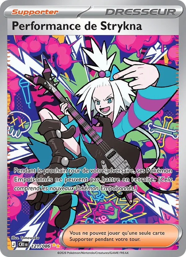 Performance de Strykna 121/86 - Chaos Ascendant - Holo - Pokémon JCC