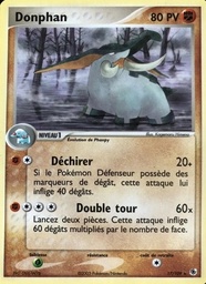 Donphan 17/109 - EX Rubis & Saphir - Pokémon JCC