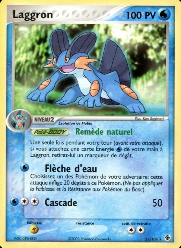 Laggron 23/109 - EX Rubis & Saphir - Pokémon JCC