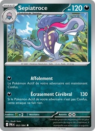 Sepiatroce 052/84 - Nuit Noire - Pokémon JCC