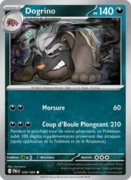 Dogrino 058/84 - Nuit Noire - Pokémon JCC