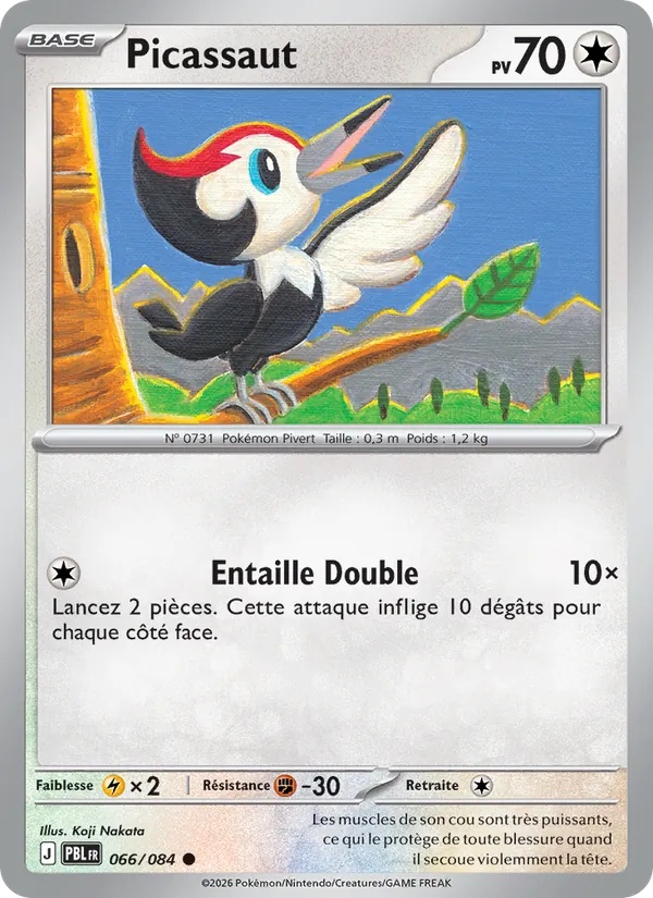 Picassaut 066/84 - Nuit Noire - Pokémon JCC