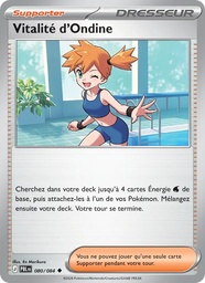 Vitalité d'Ondine 080/84 - Nuit Noire - Pokémon JCC
