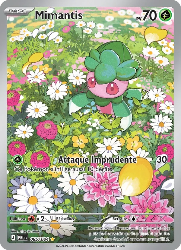 Mimantis 085/84 - Nuit Noire - Holo - Pokémon JCC