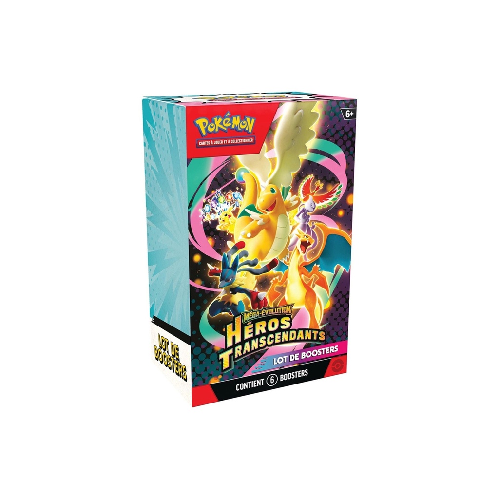 Bundle 6 boosters Pokémon - ME2.5 - Héros Transcendants