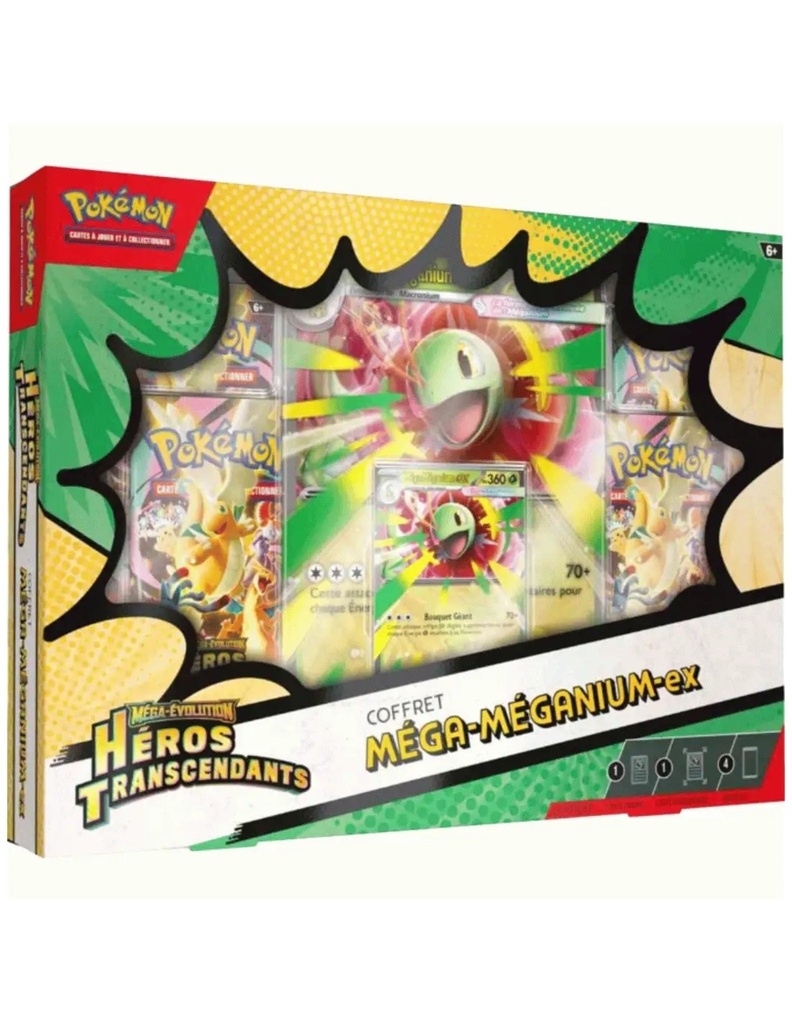 Pokémon Coffret - 4 boosters ME2.5 - Méga-Méganium ex