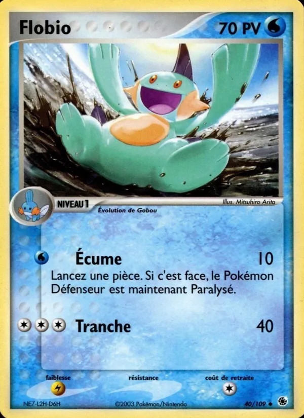 Flobio 40/109 - EX Rubis & Saphir - Reed Weichler - Pokémon JCC