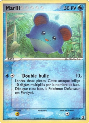 Marill 68/100 Coût De Retraite Manquant