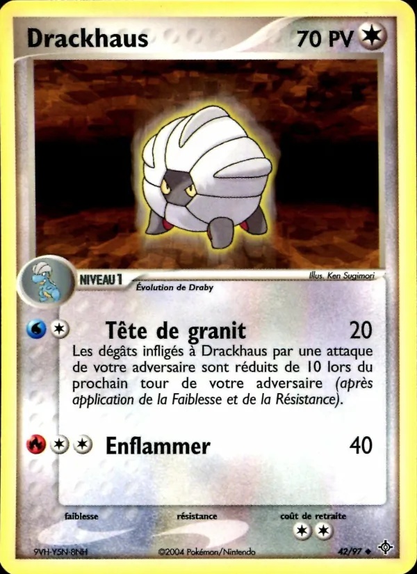 Drackhaus 42/97 - EX Dragon - Reverse - Pokémon JCC