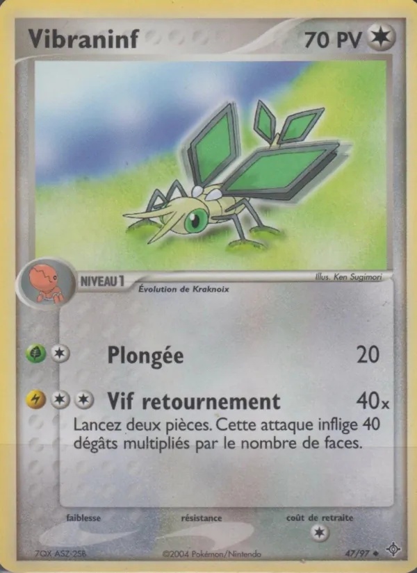 Vibraninf 47/97 - EX Dragon - Reverse - Pokémon JCC
