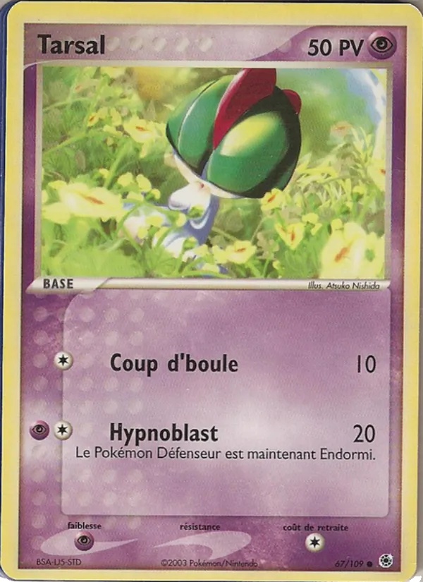 Tarsal 67/109 - EX Rubis & Saphir - Pokémon JCC