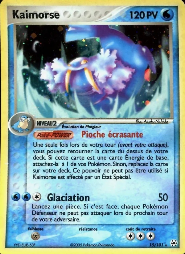 Kaimorse 15/101 - EX Légendes Oubliées - Reverse - Pokémon JCC