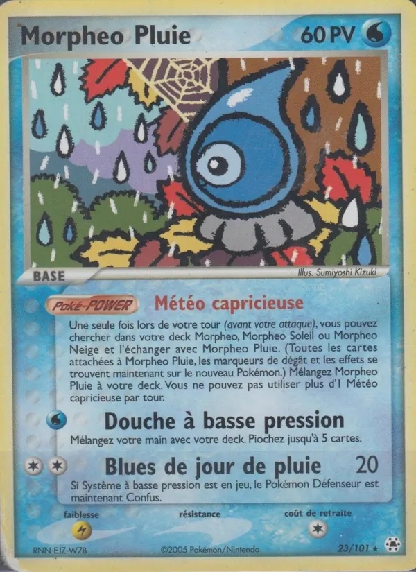 Morpheo Pluie 23/101 - EX Légendes Oubliées - Reverse - Pokémon JCC