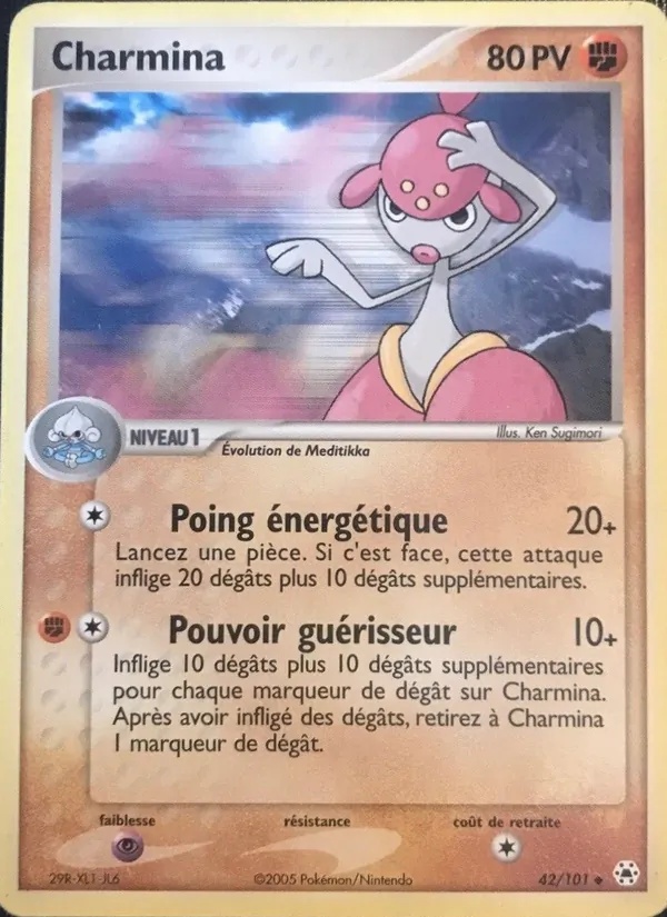 Charmina 42/101 - EX Légendes Oubliées - Reverse - Pokémon JCC