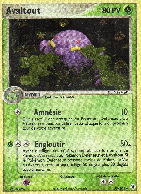 Avaltout 50/101 - EX Légendes Oubliées - Reverse - Pokémon JCC