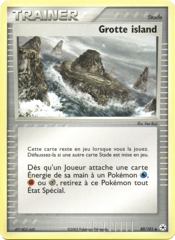 Grotte island 89/101 - EX Légendes Oubliées - Reverse - Pokémon JCC