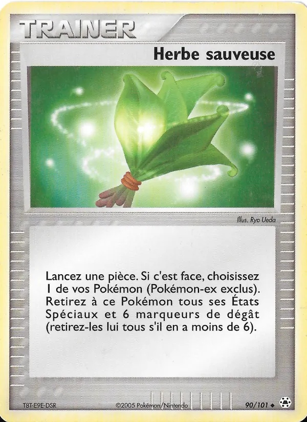 Herbe sauveuse 90/101 - EX Légendes Oubliées - Reverse - Pokémon JCC