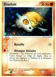 Osselait 60/112 - EX Rouge Feu & Vert Feuille - Reverse - Pokémon JCC
