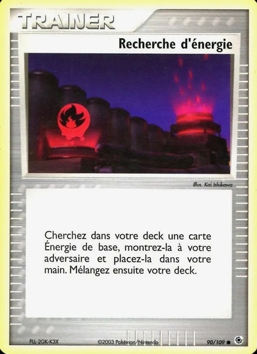 Recherche d'énergie 90/109 Sans E-Reader