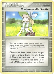 Mademoiselle Sortie 87/107 - EX Deoxys - Reverse Logo de la série - Pokémon JCC
