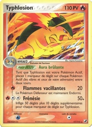 Typhlosion 17/115 - EX Forces Cachées - Reverse Logo de la série - Pokémon JCC