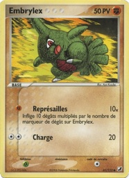 Embrylex 61/115 - EX Forces Cachées - Reverse Logo de la série - Pokémon JCC