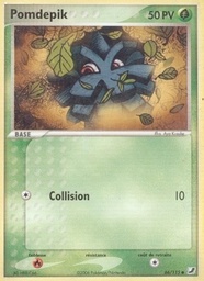 Pomdepik 66/115 - EX Forces Cachées - Reverse Logo de la série - Pokémon JCC
