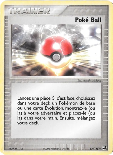 Poké Ball 87/115 Reverse Logo de la série