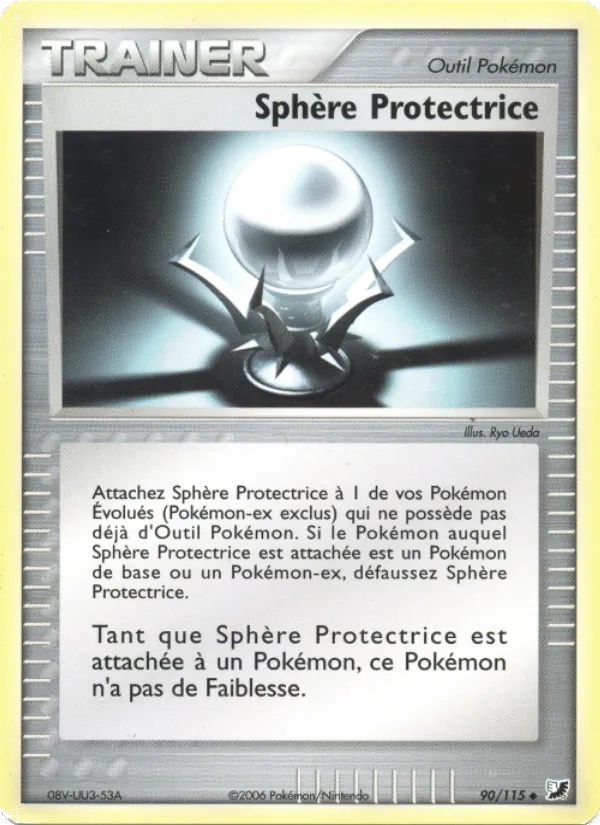 Sphère Protectrice 90/115 - EX Forces Cachées - Reverse Logo de la série - Pokémon JCC