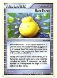 Baie Sitrus 91/115 - EX Forces Cachées - Reverse Logo de la série - Pokémon JCC