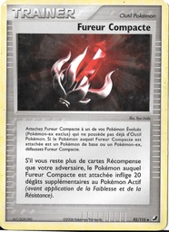 Fureur Compacte 92/115 - EX Forces Cachées - Reverse Logo de la série - Pokémon JCC