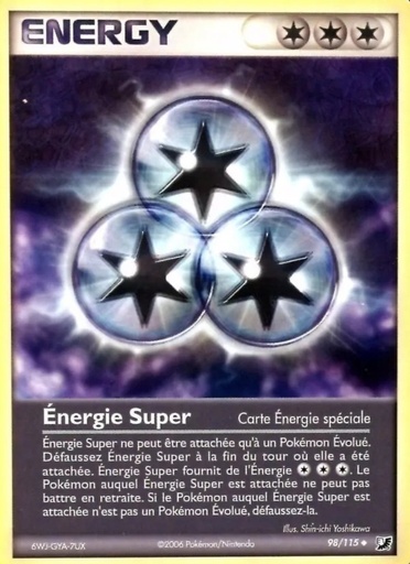 Énergie Super 98/115 Reverse Logo de la série