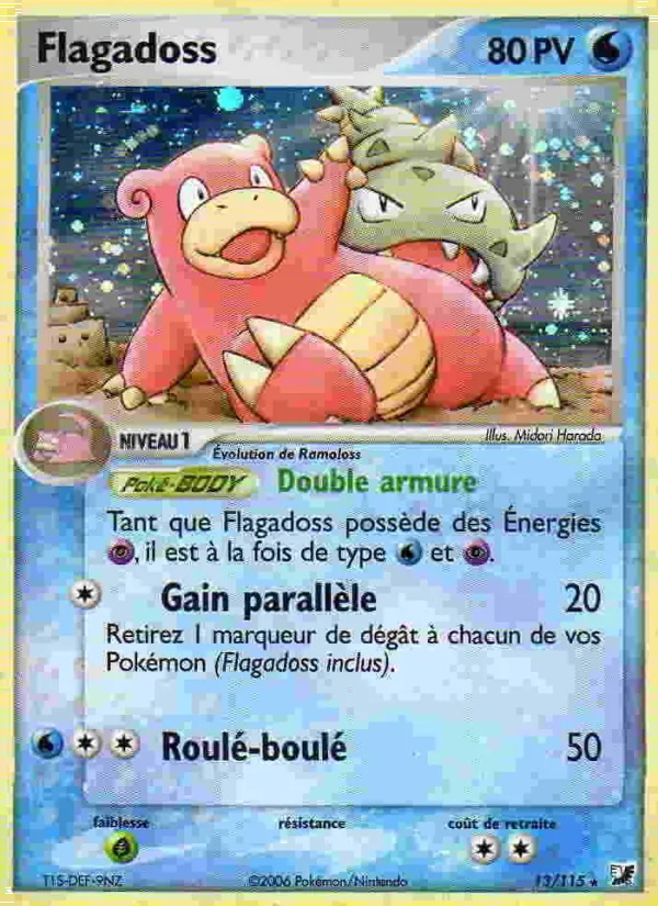 Flagadoss 13/115 - EX Forces Cachées - Pokémon JCC